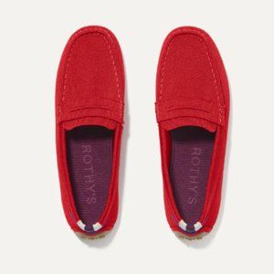 Rothy's The Driver in Rouge, size 7.5